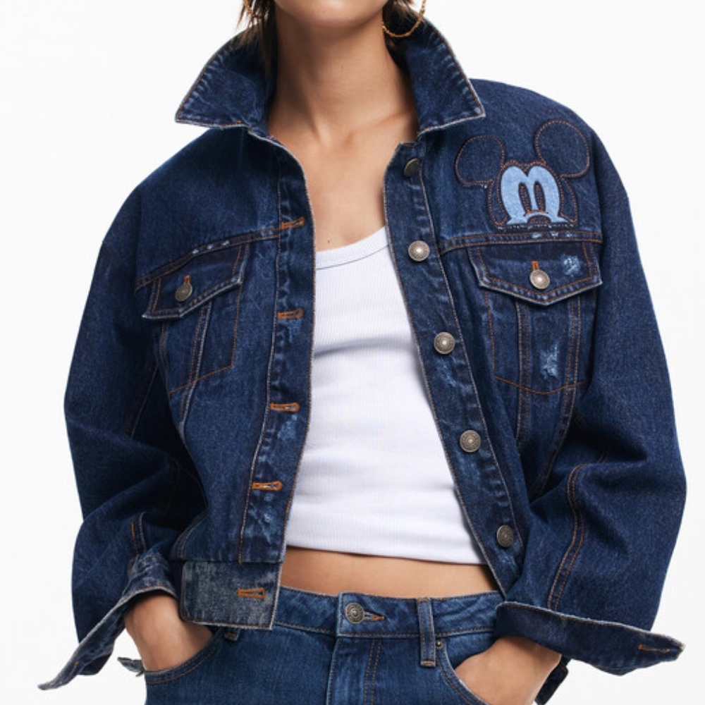 DESIGUAL MICKEY DENIM JACKET